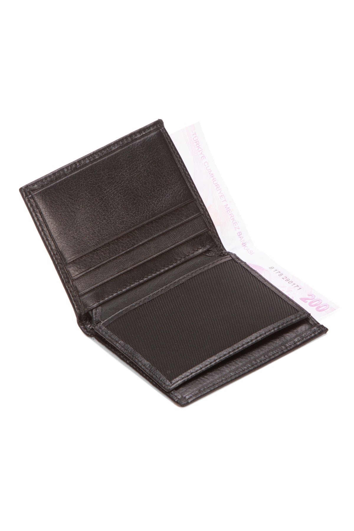 Niki Leather Celtic Hakiki Deri Dik Cüzdan