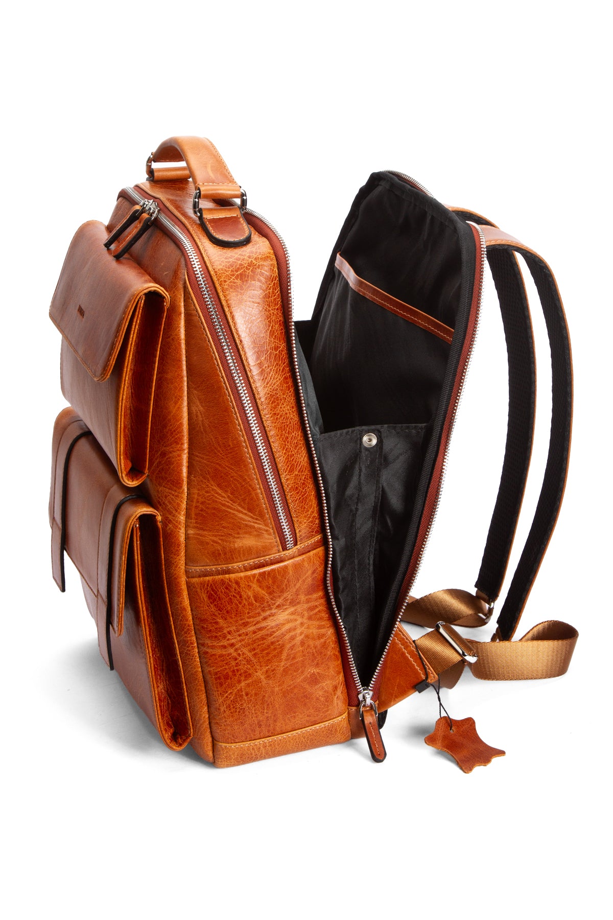 Milano 9522 Hakiki Deri Seyahat Sırt Çantası