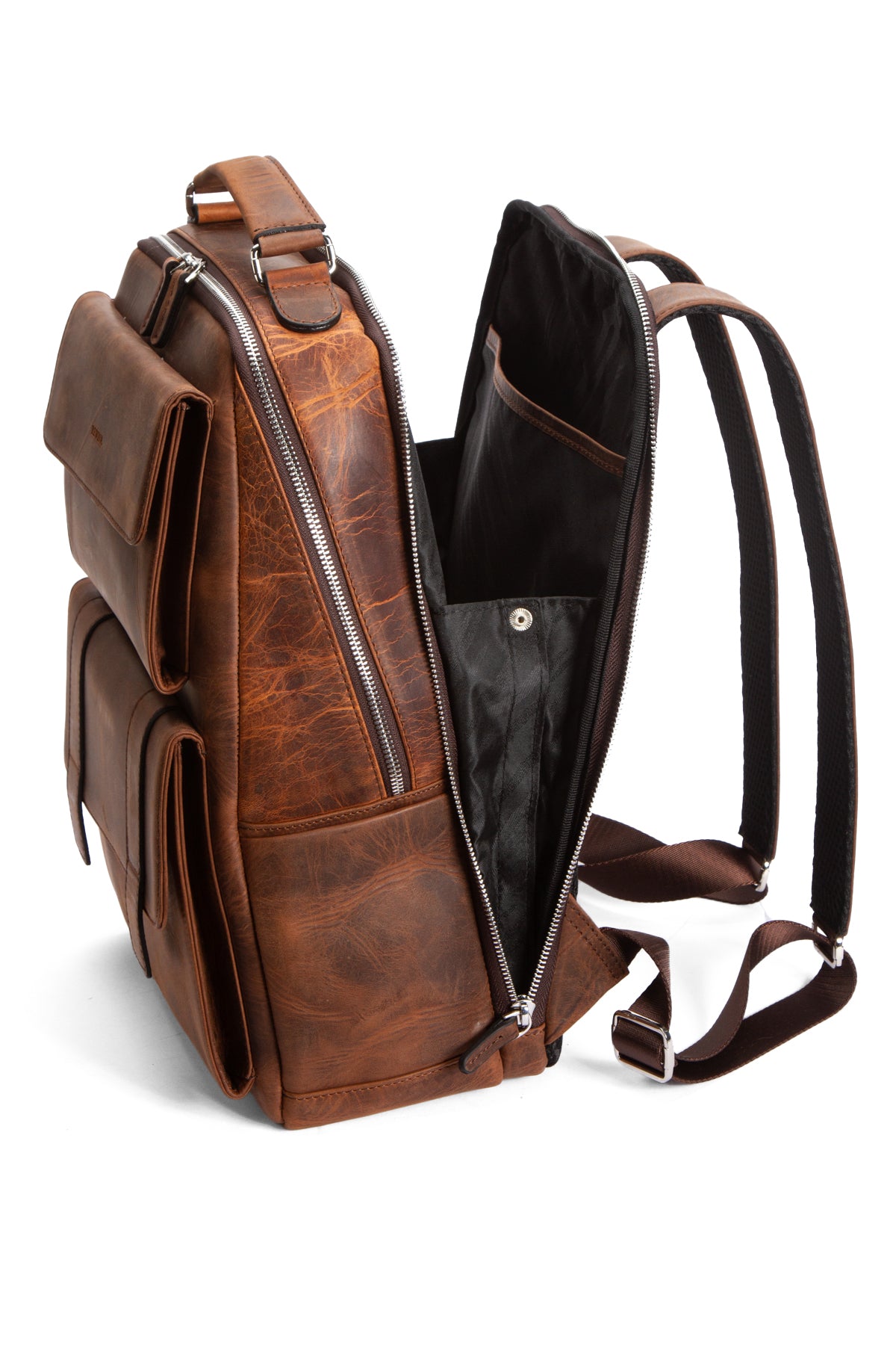 Milano 9522 Hakiki Deri Seyahat Sırt Çantası