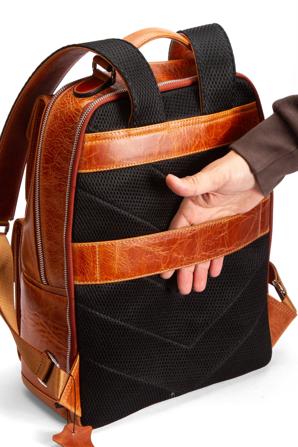 Milano 9522 Hakiki Deri Seyahat Sırt Çantası