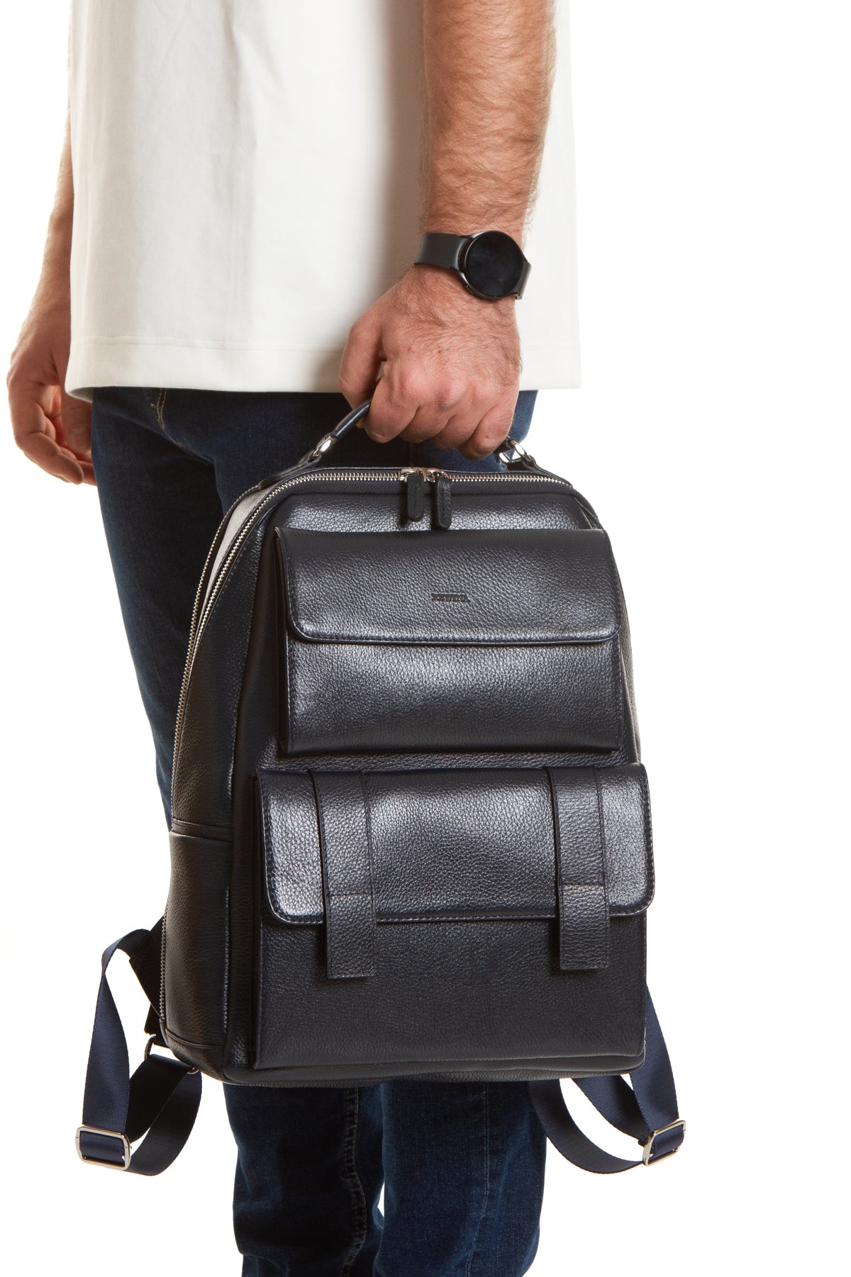 Milano 9522 Hakiki Deri Seyahat Sırt Çantası