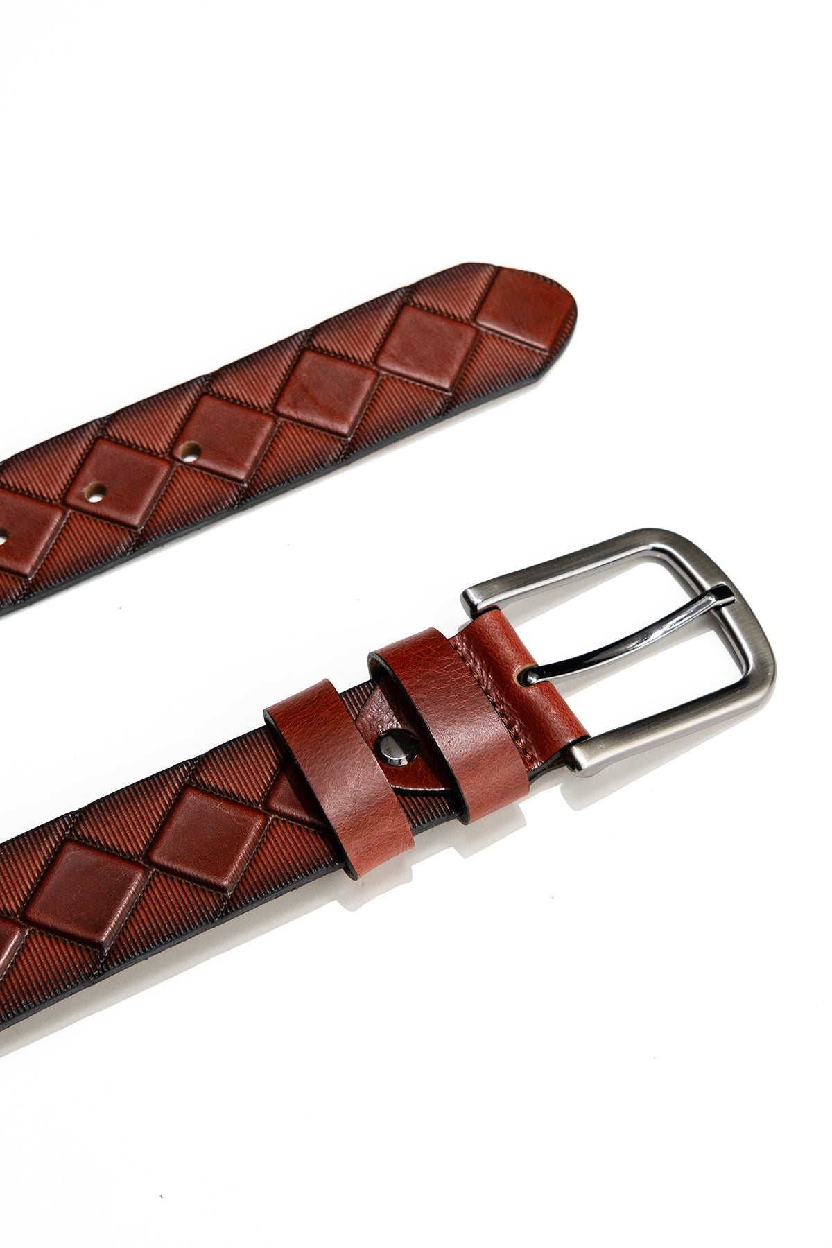 Cher Spor Hakiki Deri Kemer 4 Cm