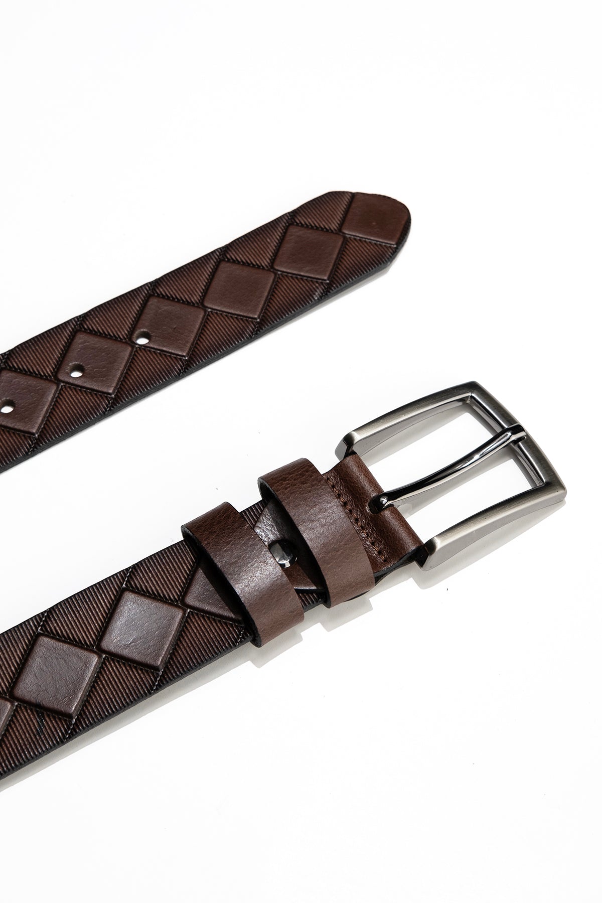 Cher Spor Hakiki Deri Kemer 4 Cm