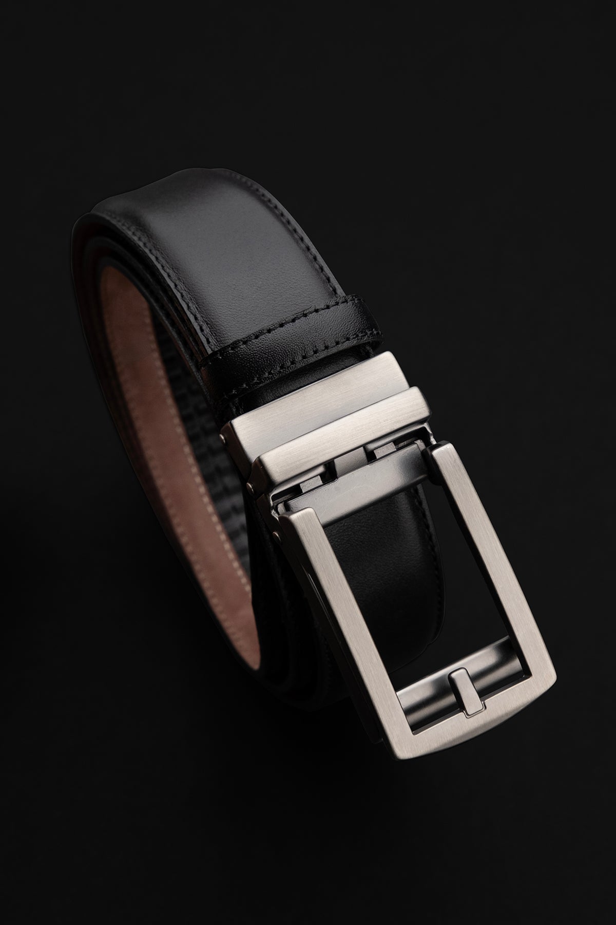 Premium Otomatik Dikişli Hakiki Deri Kemer 3.5 Cm