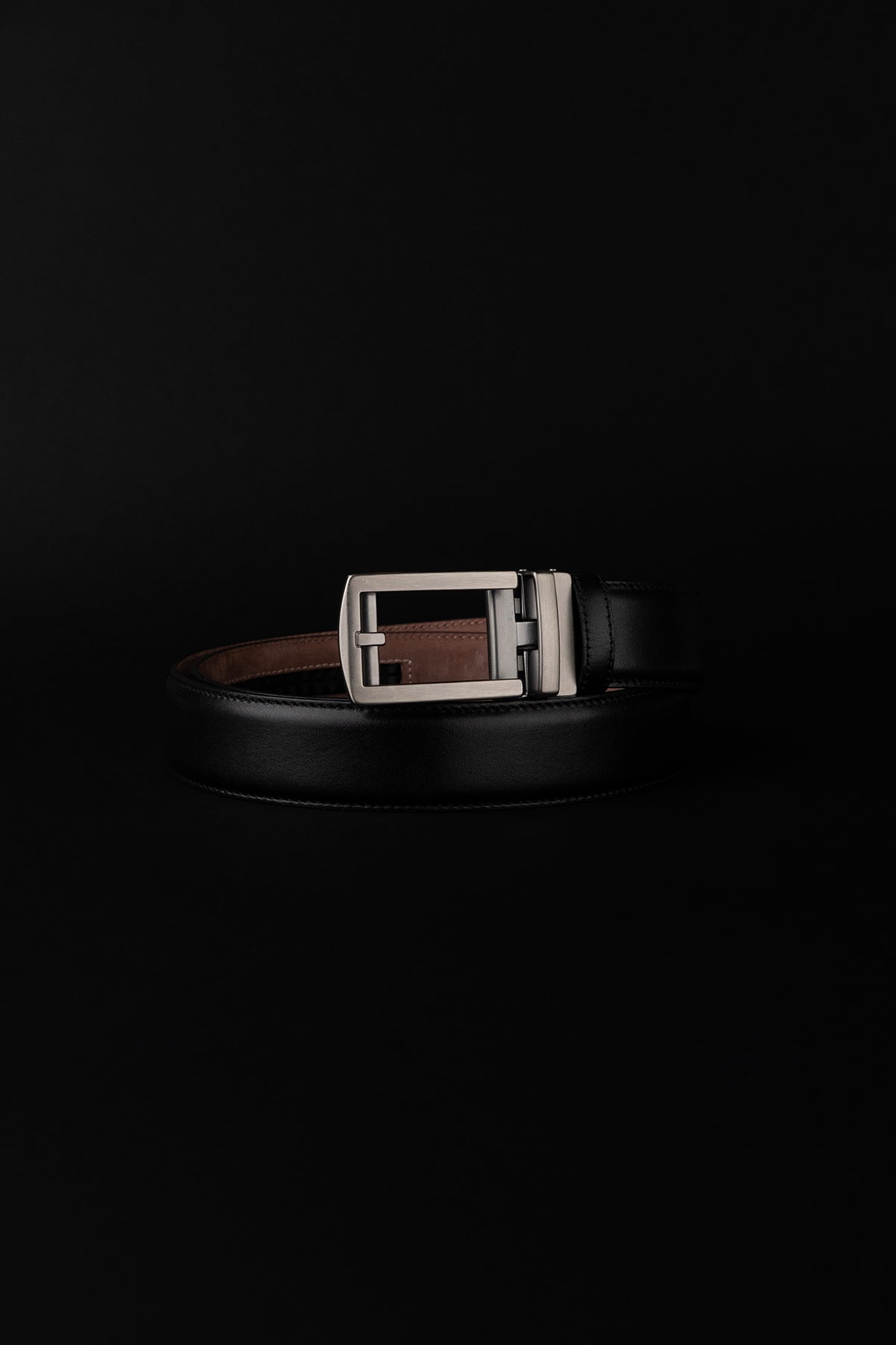 Premium Otomatik Dikişli Hakiki Deri Kemer 3.5 Cm