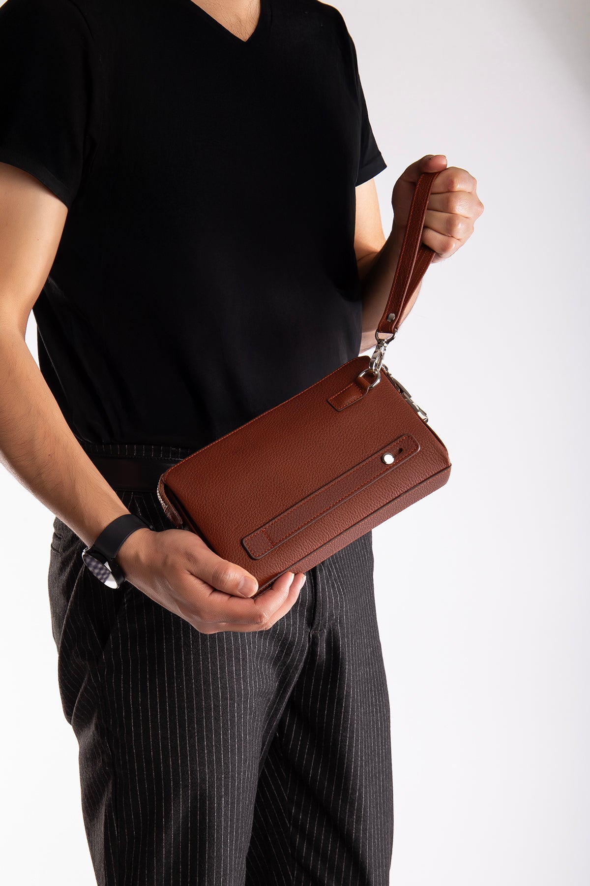 Hakiki-Deri-Fermuarlı-Kilitli-Portfoy