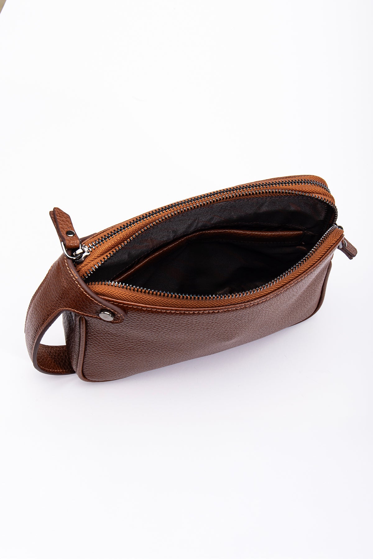 Raul Hakiki Deri Fermuarlı Portföy