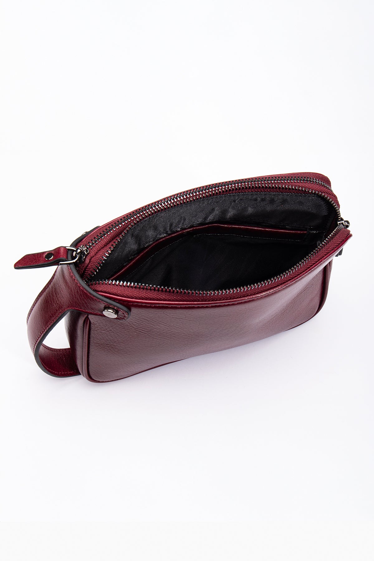 Raul Hakiki Deri Fermuarlı Portföy