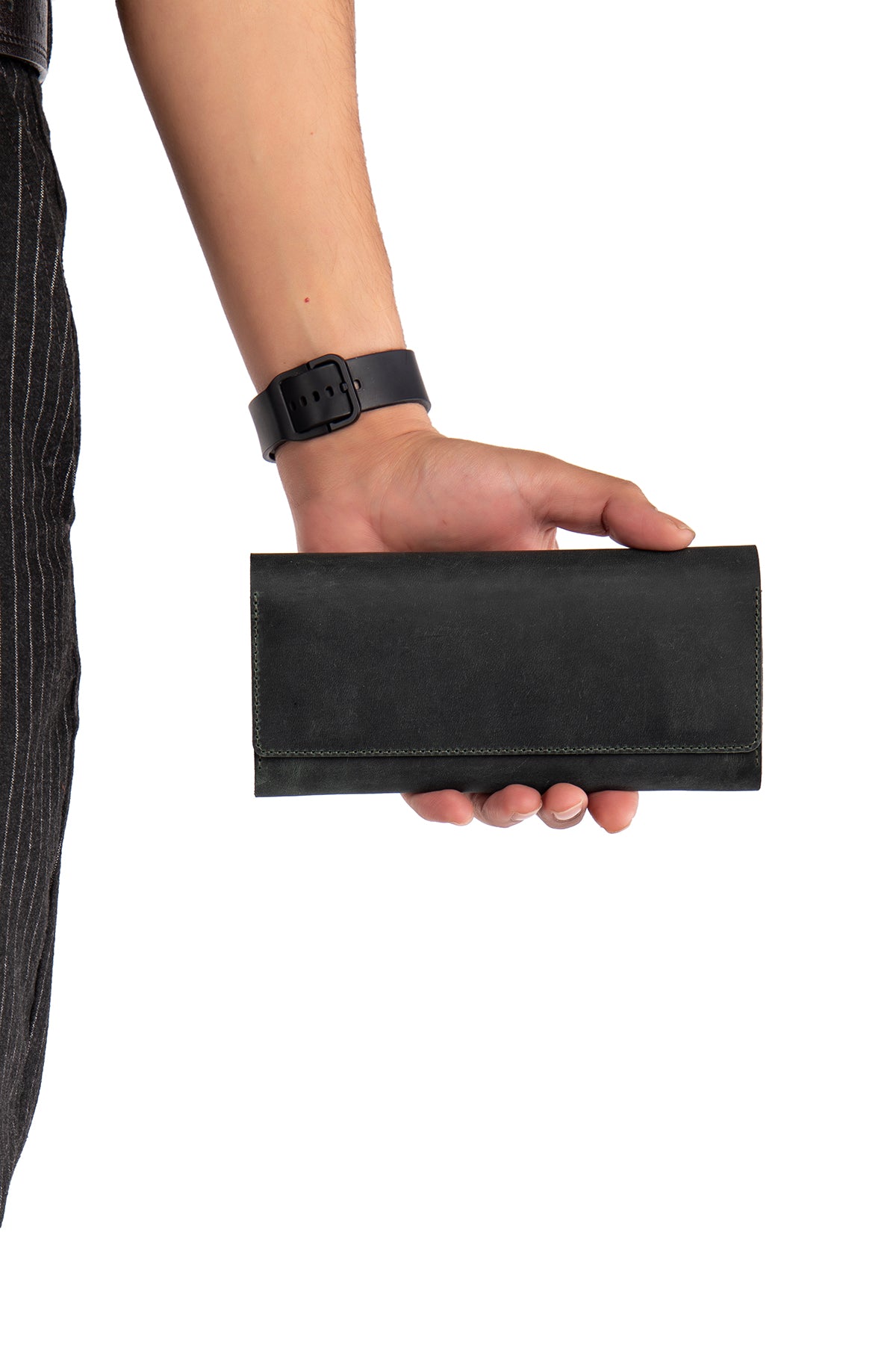 Elit Universal Hakiki Deri Kapaklı Kartlıklı ve Para Bölmeli Telefon Kılıfı