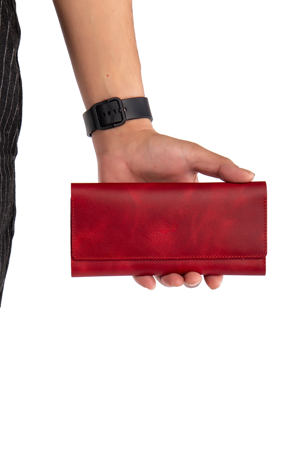 Elit Universal Hakiki Deri Kapaklı Kartlıklı ve Para Bölmeli Telefon Kılıfı