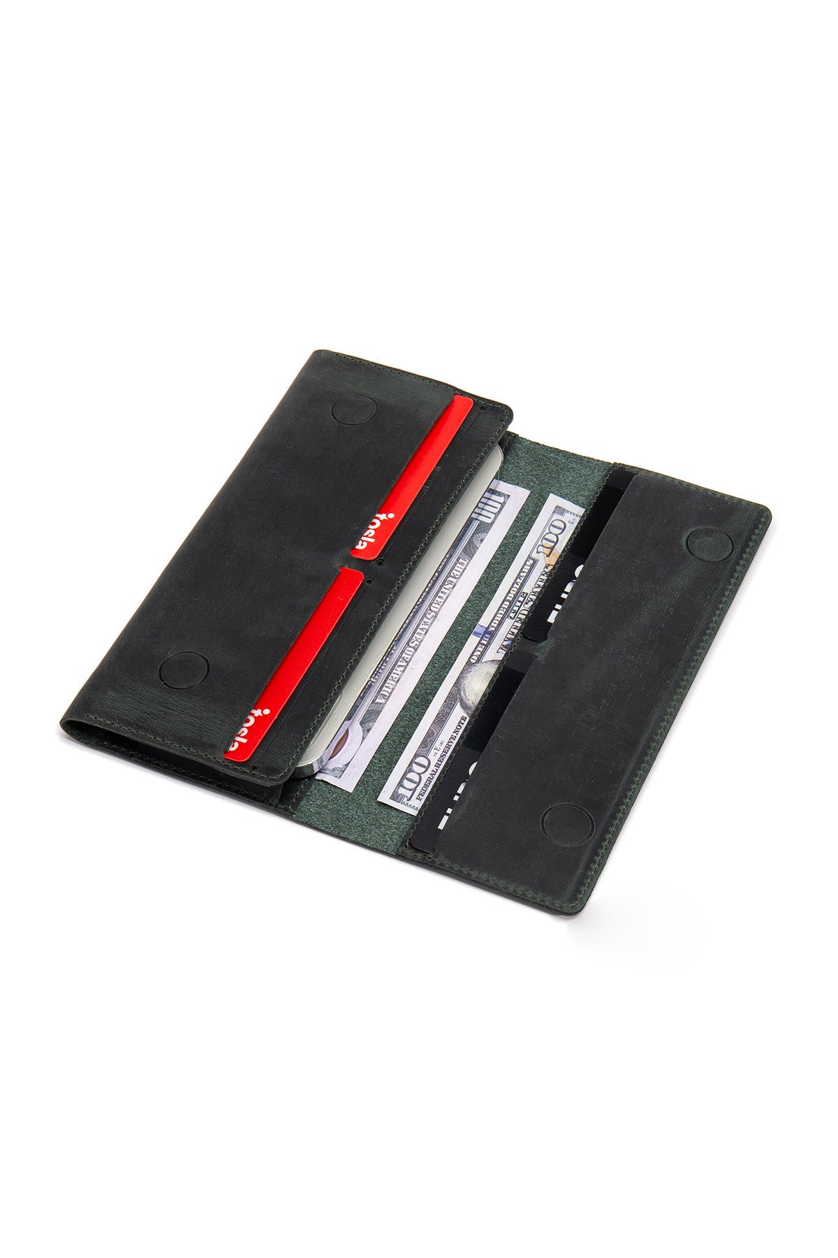 Elit Universal Hakiki Deri Kapaklı Kartlıklı ve Para Bölmeli Telefon Kılıfı