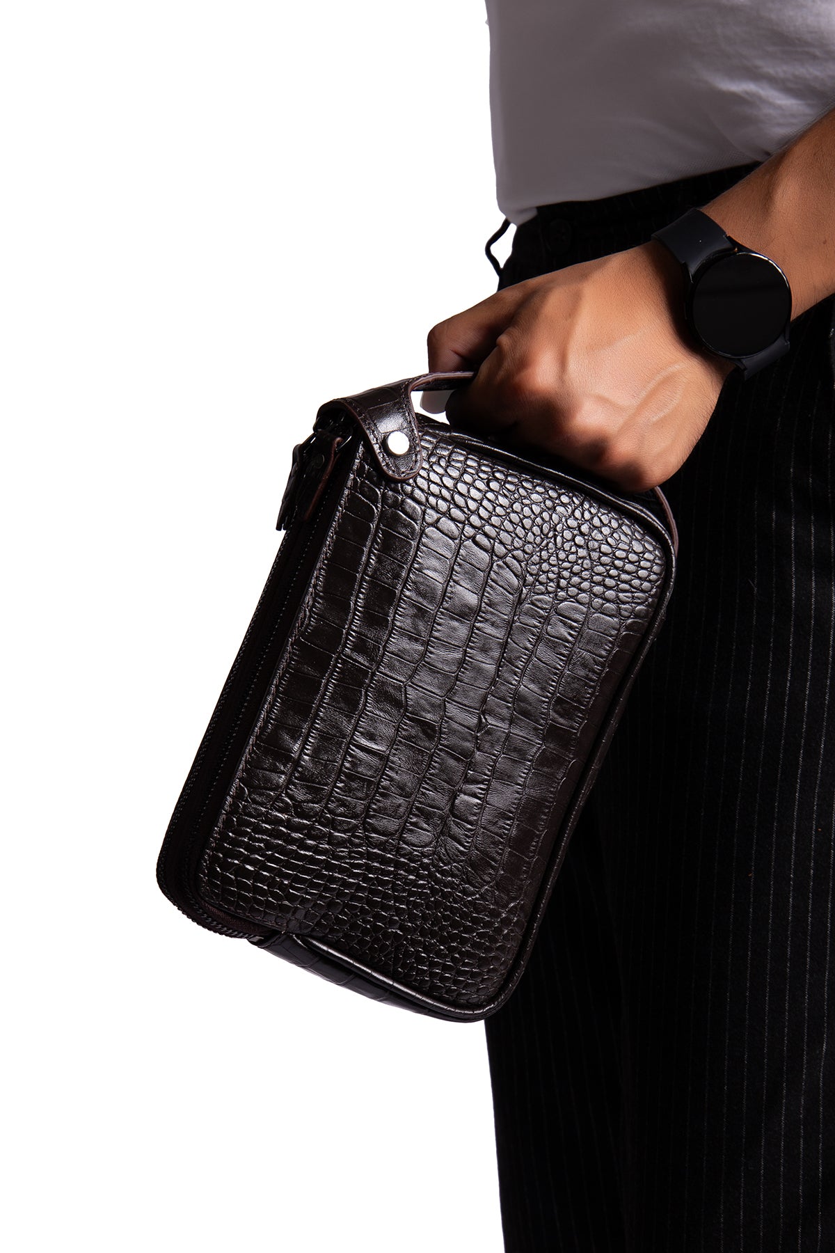 Raul Hakiki Deri Fermuarlı Portföy