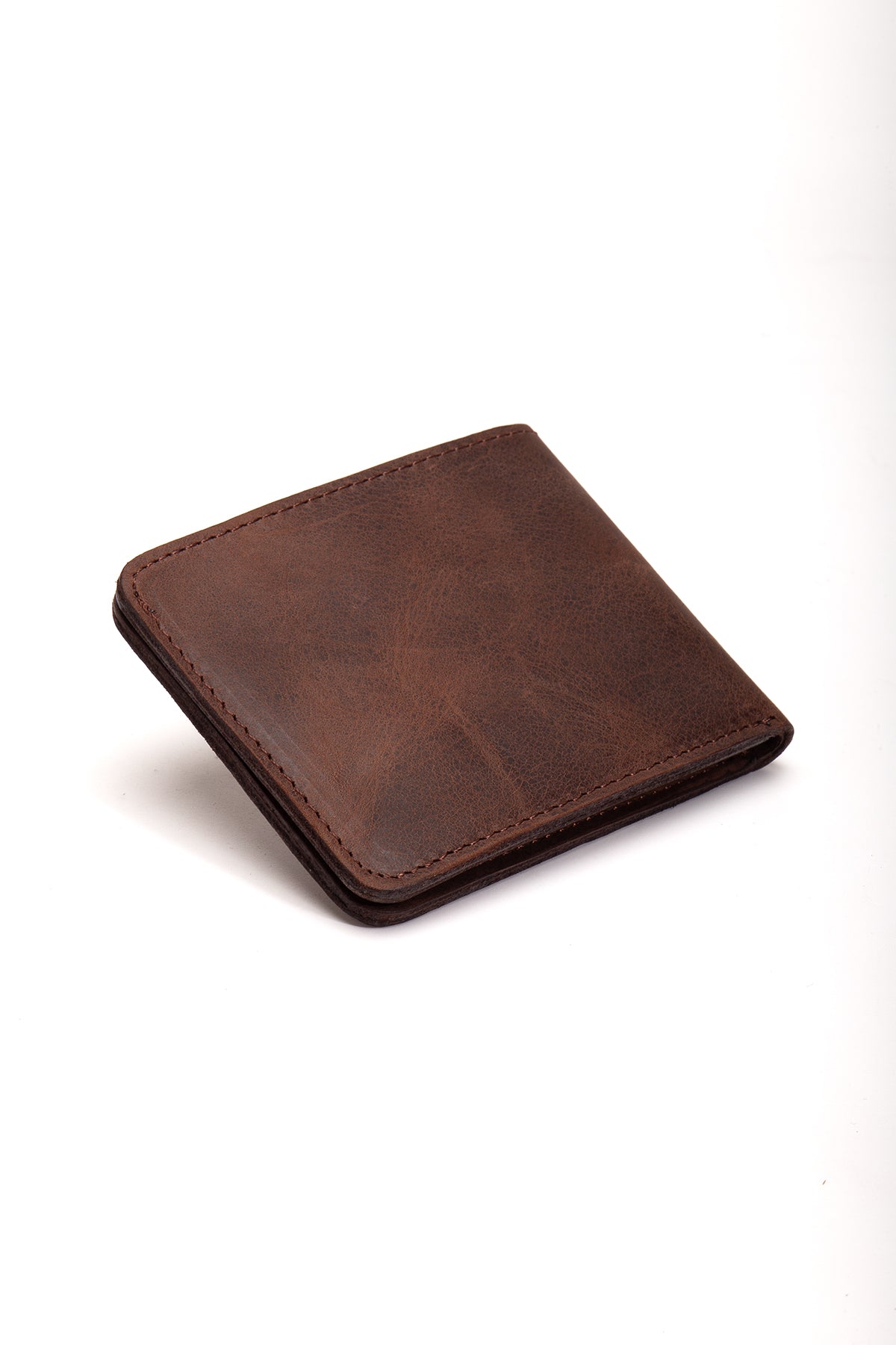 Mount Hakiki Deri Minimal Cüzdan Para Koyma Bölmeli Kartlık ve Mıknatıs Kapama