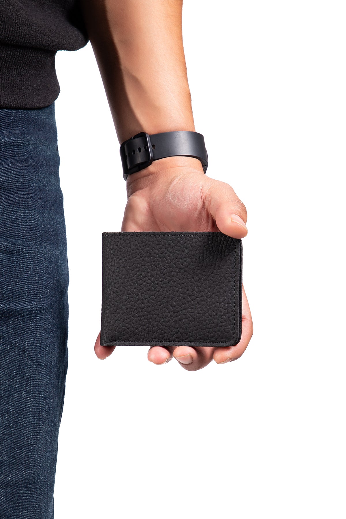 Mount Hakiki Deri Minimal Cüzdan Para Koyma Bölmeli Kartlık ve Mıknatıs Kapama