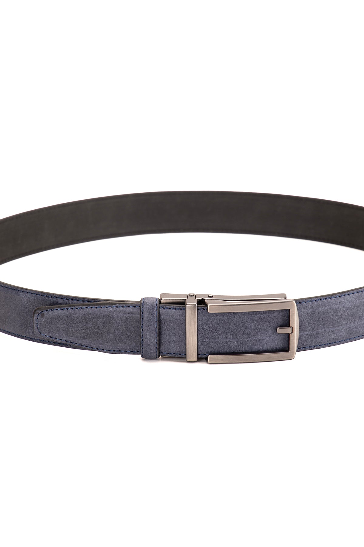Premium Otomatik Dikişli Hakiki Deri Kemer 3.5 Cm