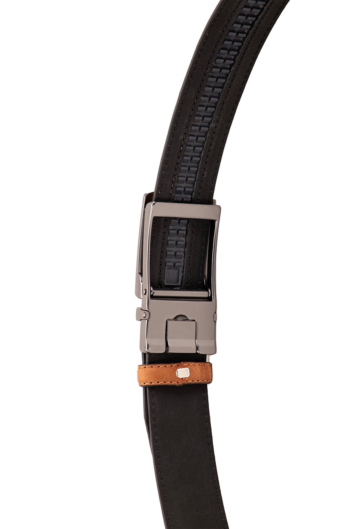 Premium Otomatik Dikişli Hakiki Deri Kemer 3.5 Cm