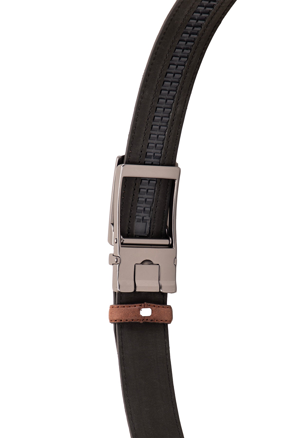 Premium Otomatik Dikişli Hakiki Deri Kemer 3.5 Cm