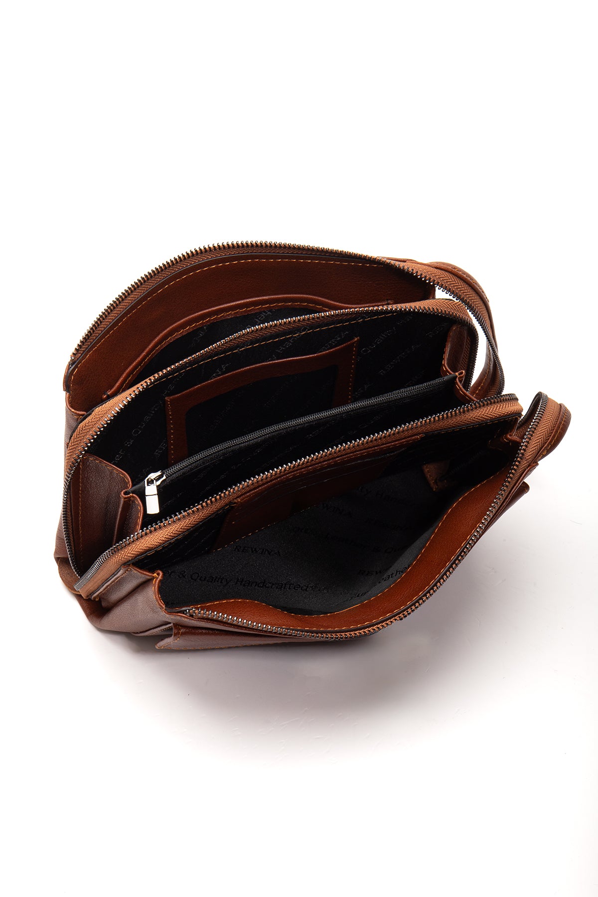 Jack 9546 Hakiki Deri Fermuarlı Portföy El Çantası