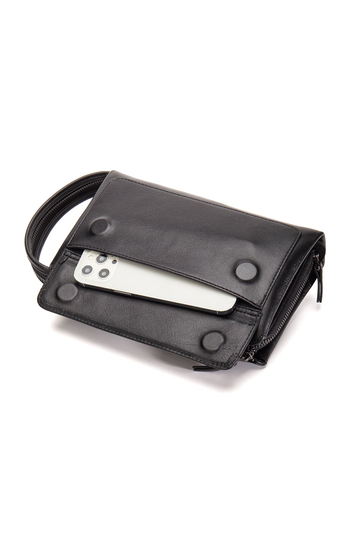 Jack 9546 Hakiki Deri Fermuarlı Portföy El Çantası