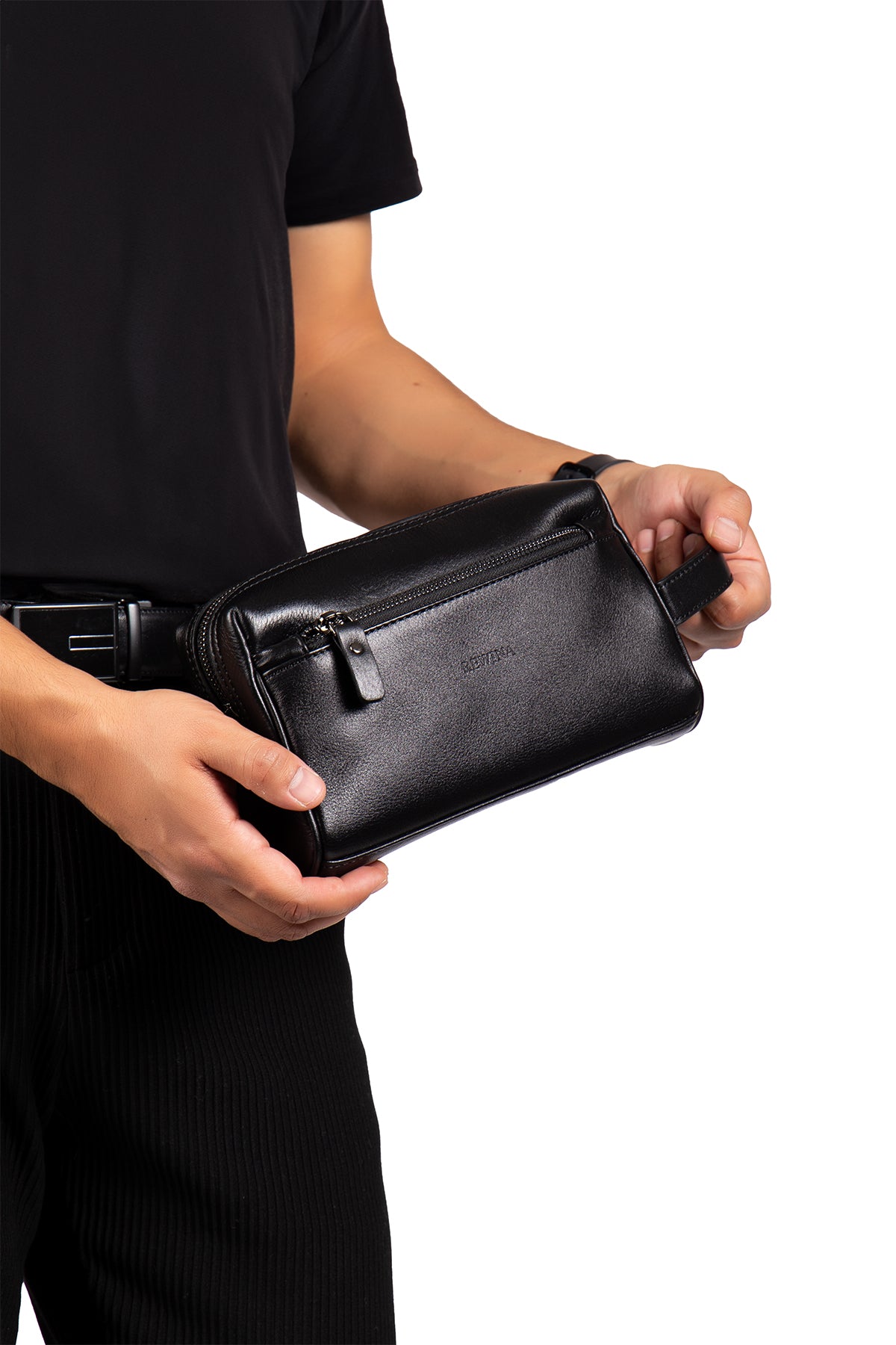 Brad 9570 Hakiki Deri Fermuarlı Portföy El Çantası