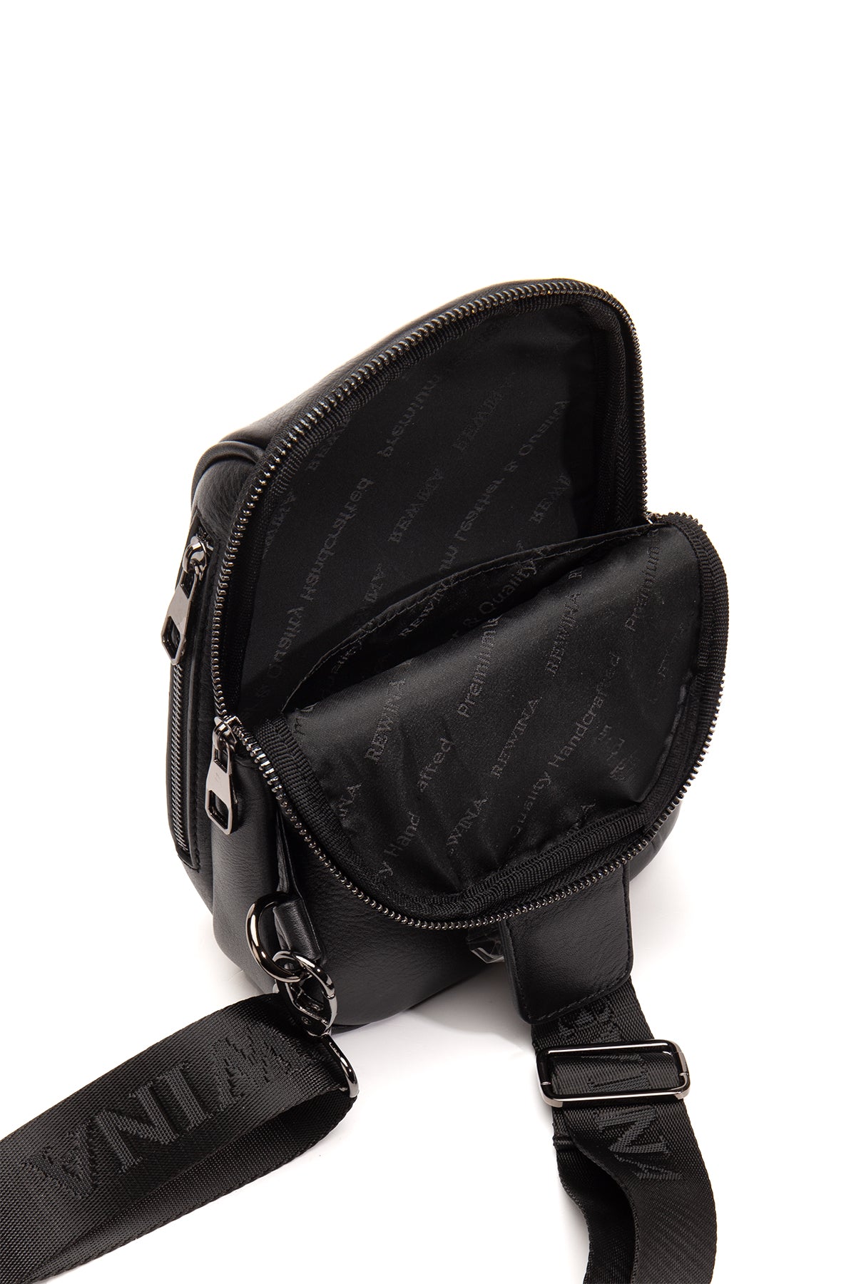 Mendes 9565 Hakiki Deri Telefon Bölmeli Çapraz Çanta