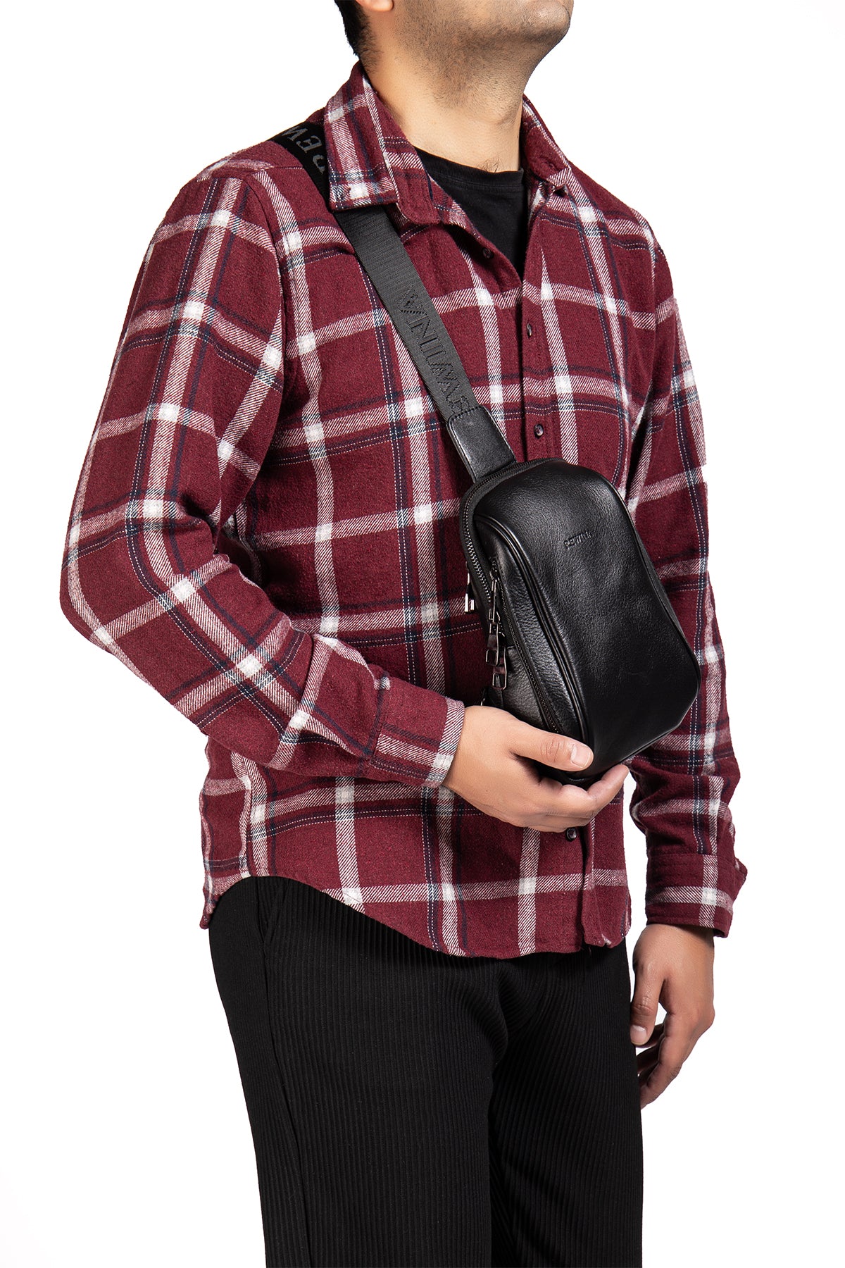 Mendes 9565 Hakiki Deri Telefon Bölmeli Çapraz Çanta