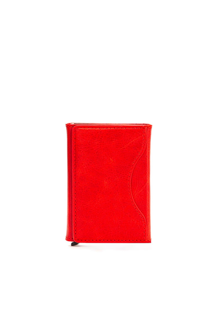 Magsafe Özellikli Premium Hakiki Deri Mekanizmalı Kartlık