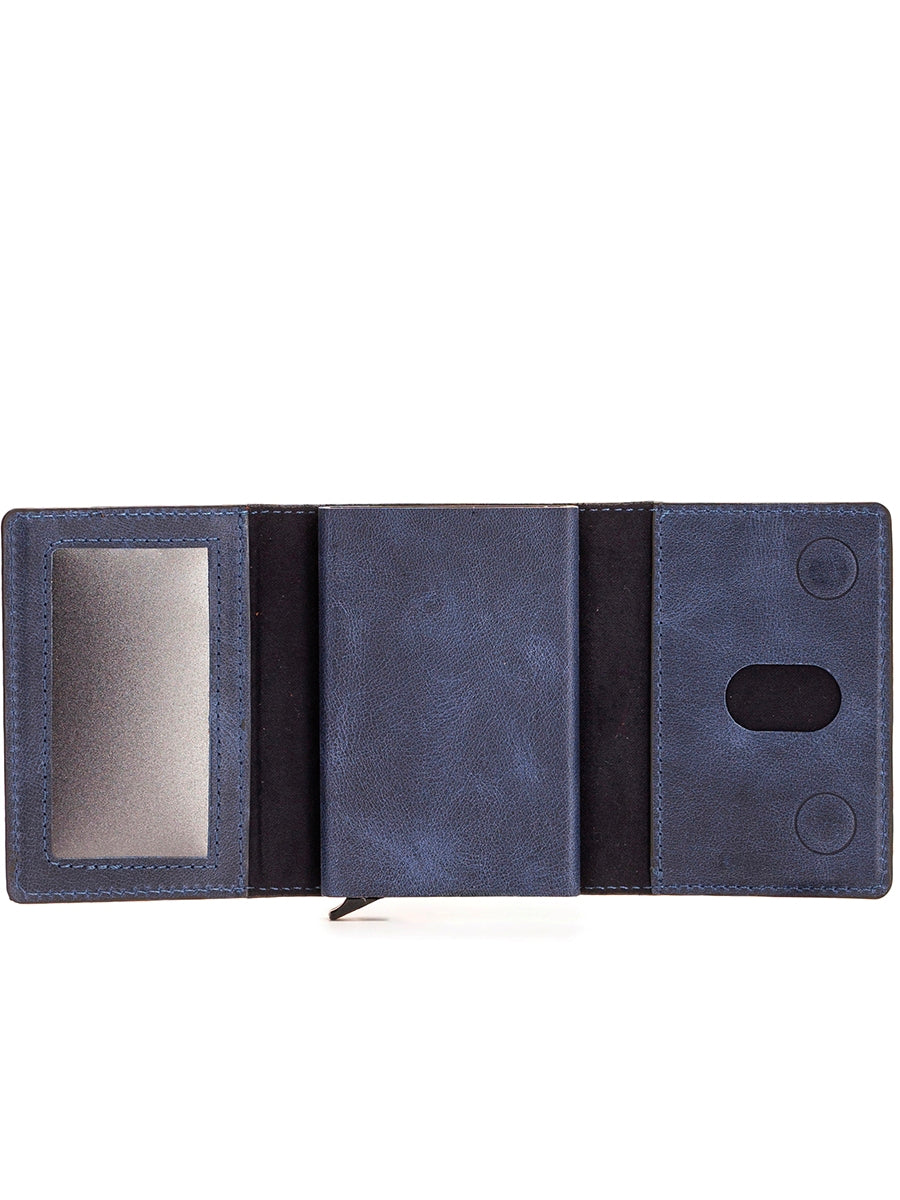 Magsafe Özellikli Premium Hakiki Deri Mekanizmalı Kartlık