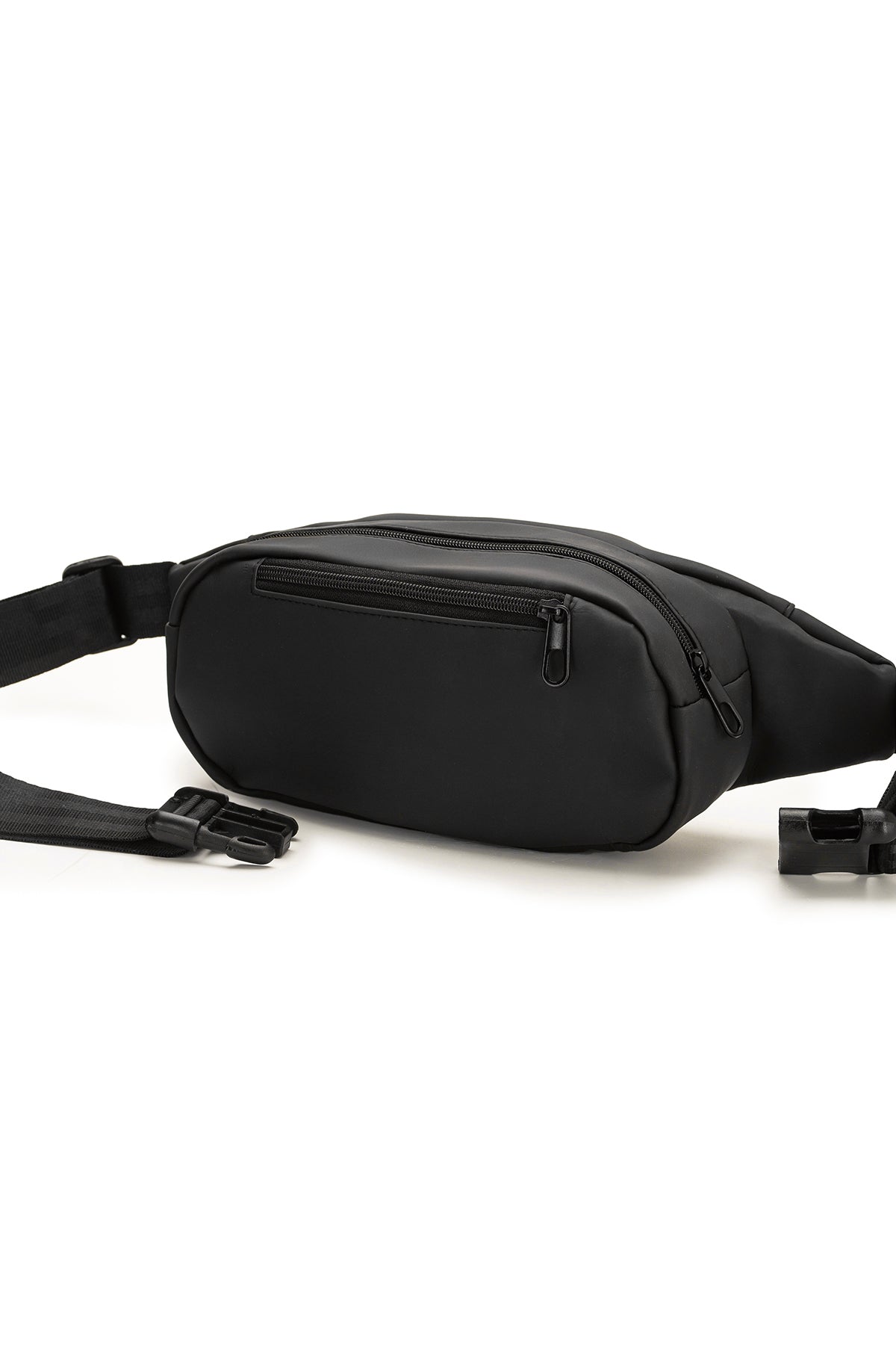 Kabuk Detaylı X Desenli Bel Çantası