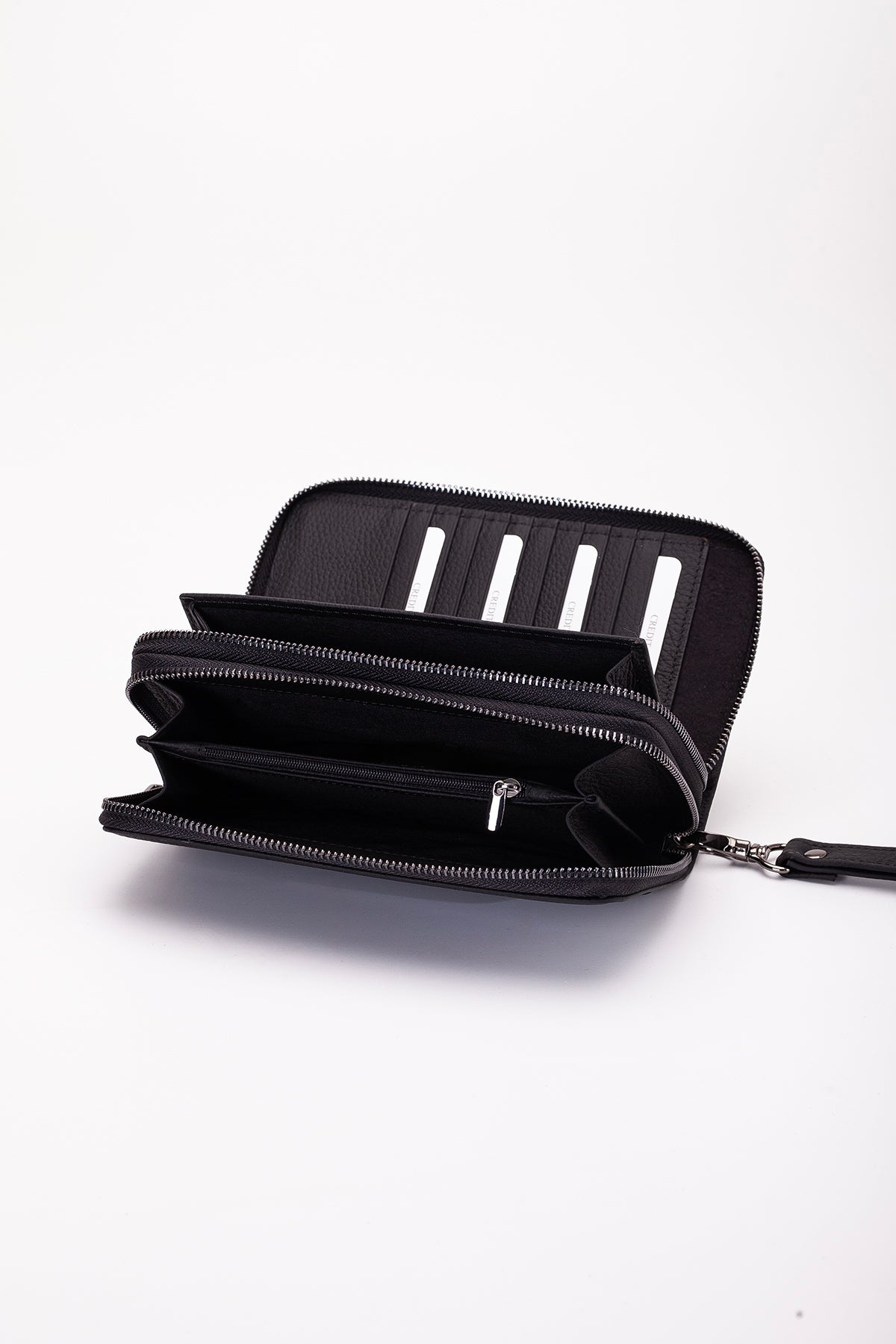 Morata Hakiki Deri Fermuarlı Portföy El Çantası