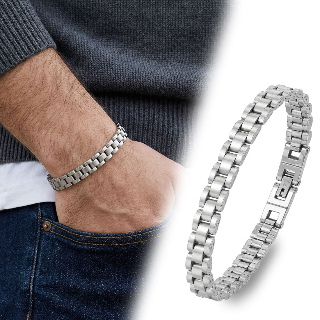 Dune Full Çelik Bileklik