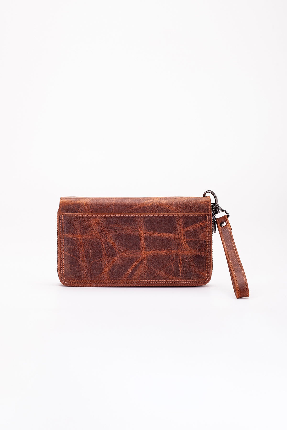 Morata Hakiki Deri Fermuarlı Portföy El Çantası