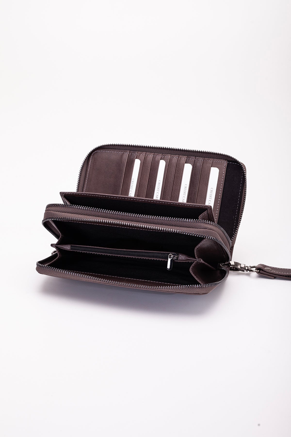 Morata Hakiki Deri Fermuarlı Portföy El Çantası