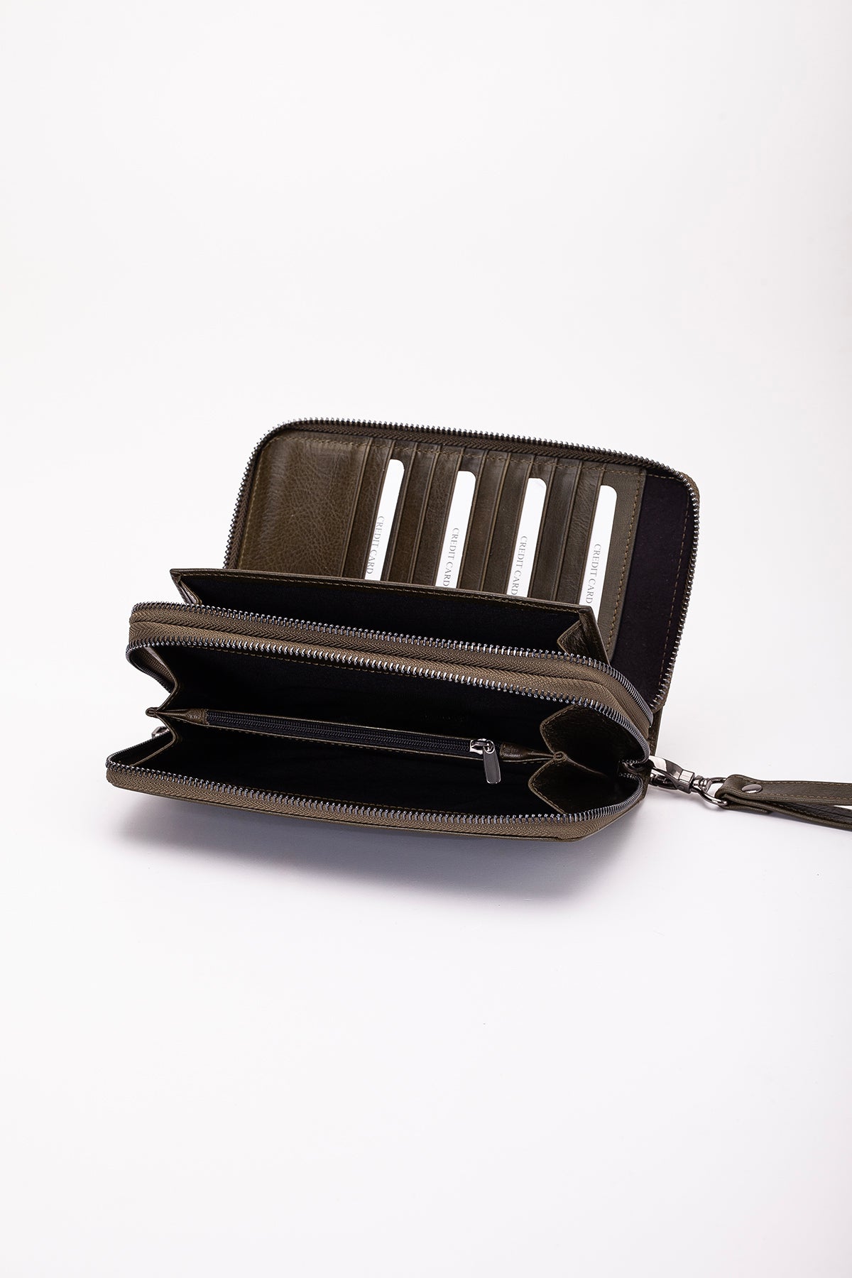 Morata Hakiki Deri Fermuarlı Portföy El Çantası