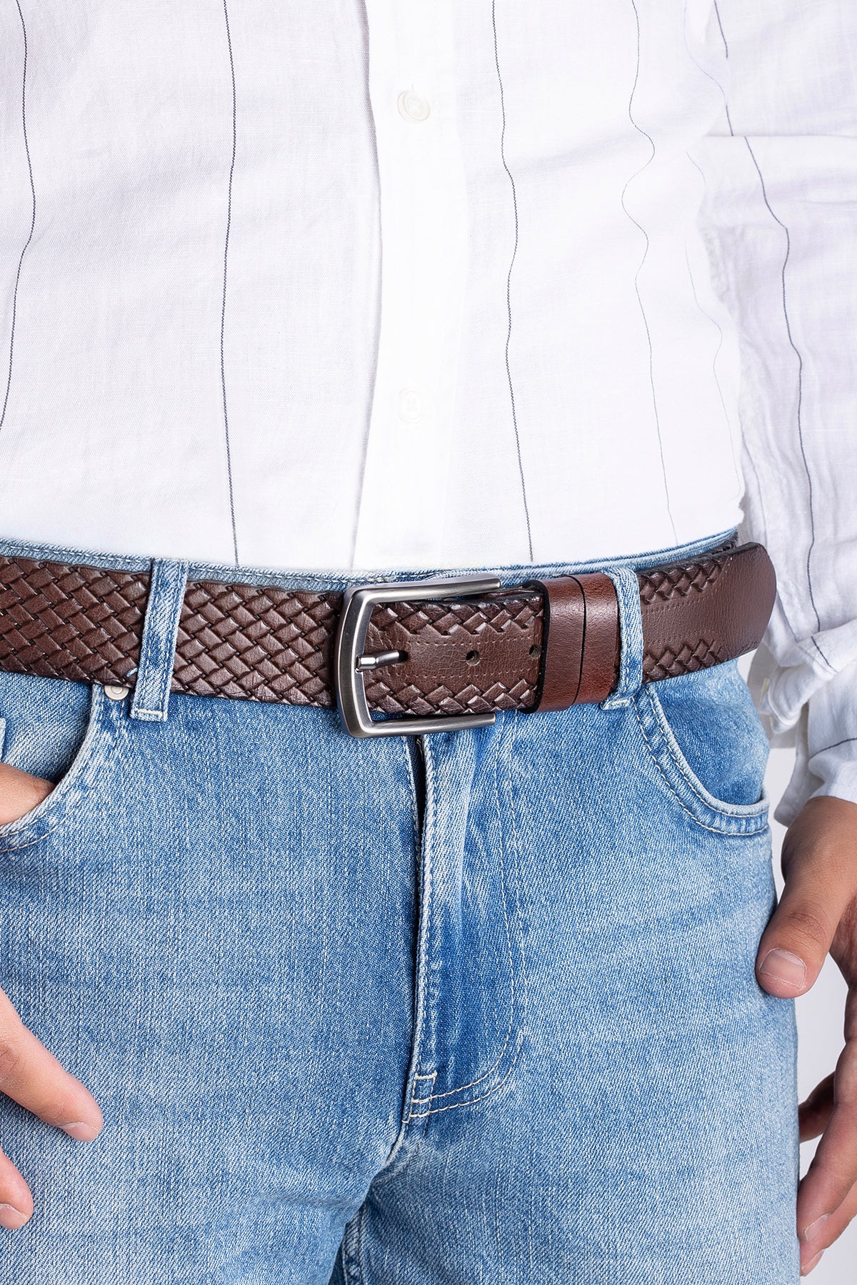 Felix Hakiki Deri Spor Kemer 4 Cm