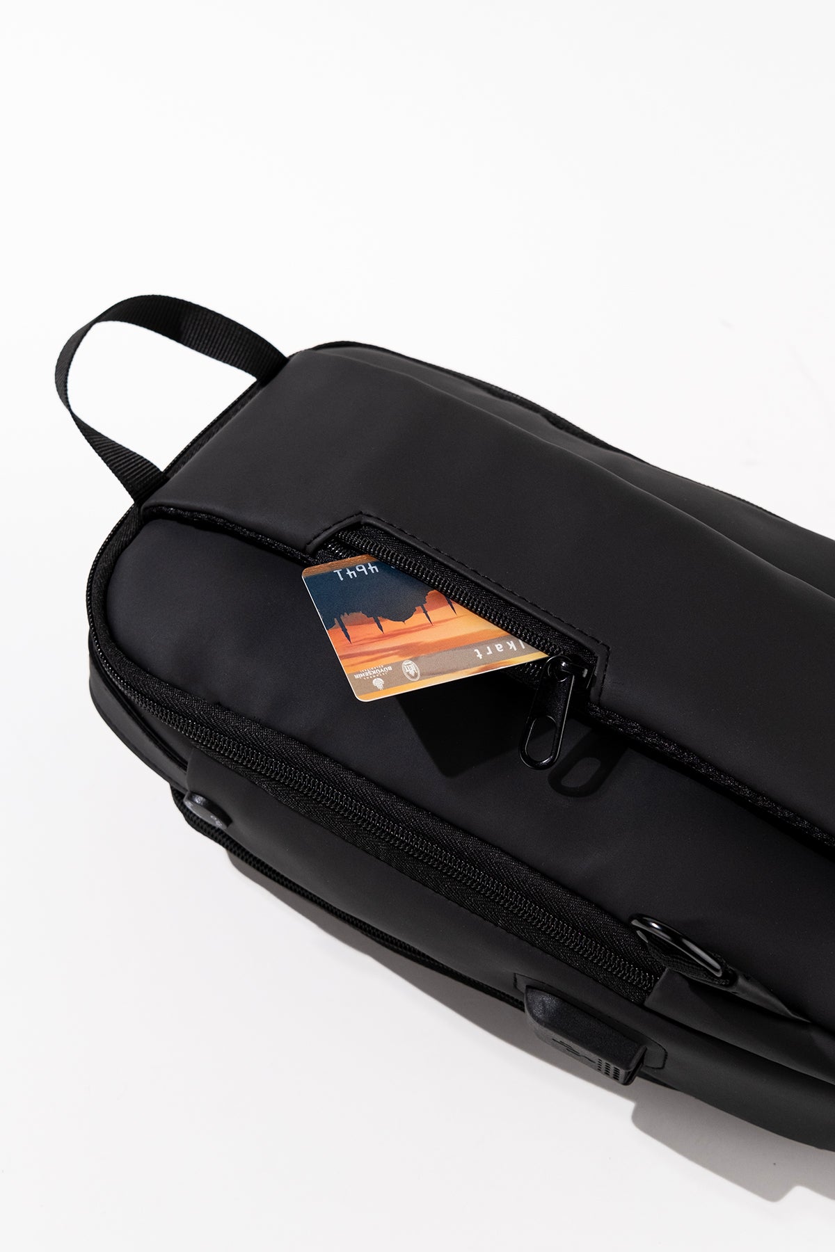 Unisex Kilitli Ayarlanabilir Çapraz Askılı Göğüs Omuz ve Sırt Çantası