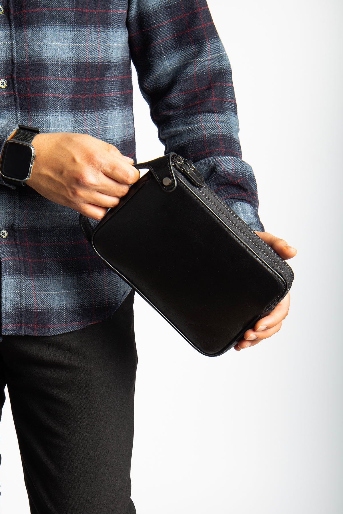 Raul Hakiki Deri Fermuarlı Portföy