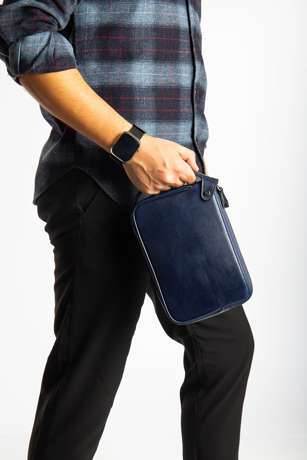 Raul Hakiki Deri Fermuarlı Portföy