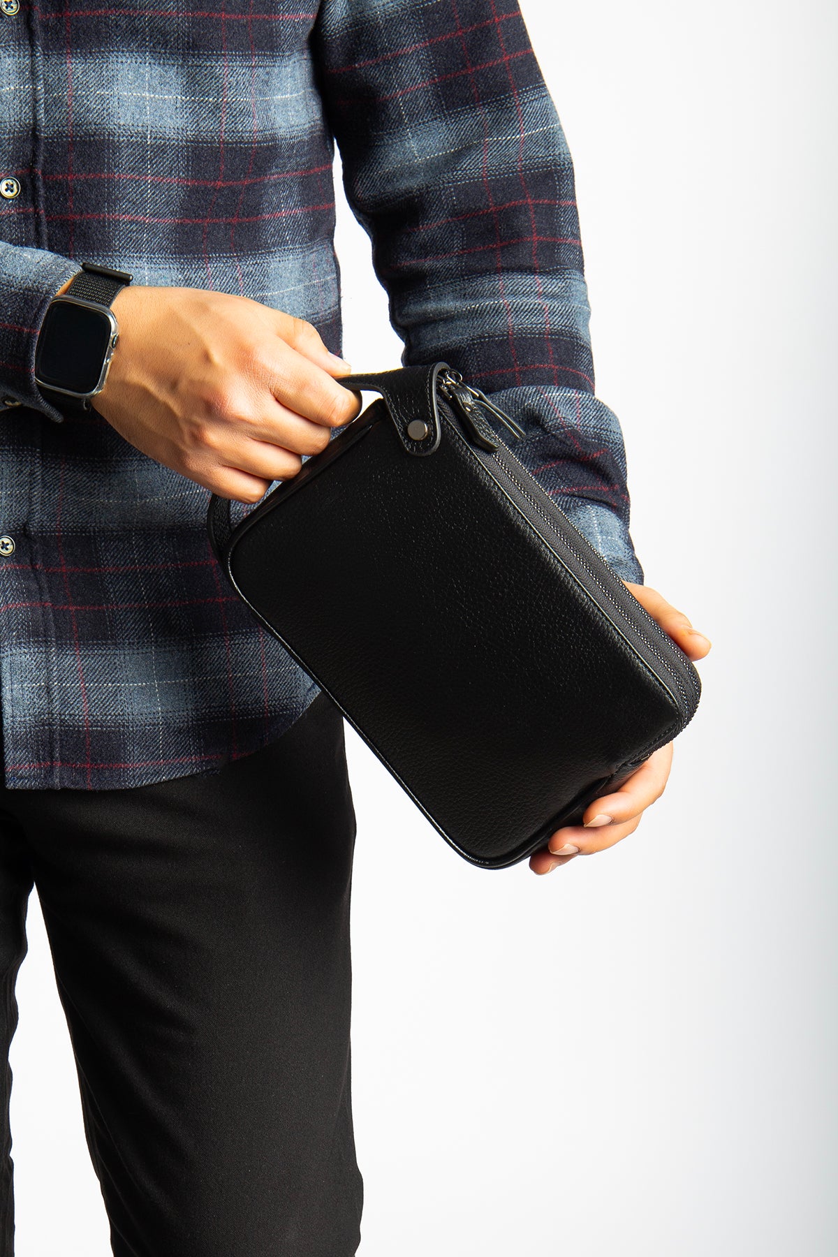 Raul Hakiki Deri Fermuarlı Portföy