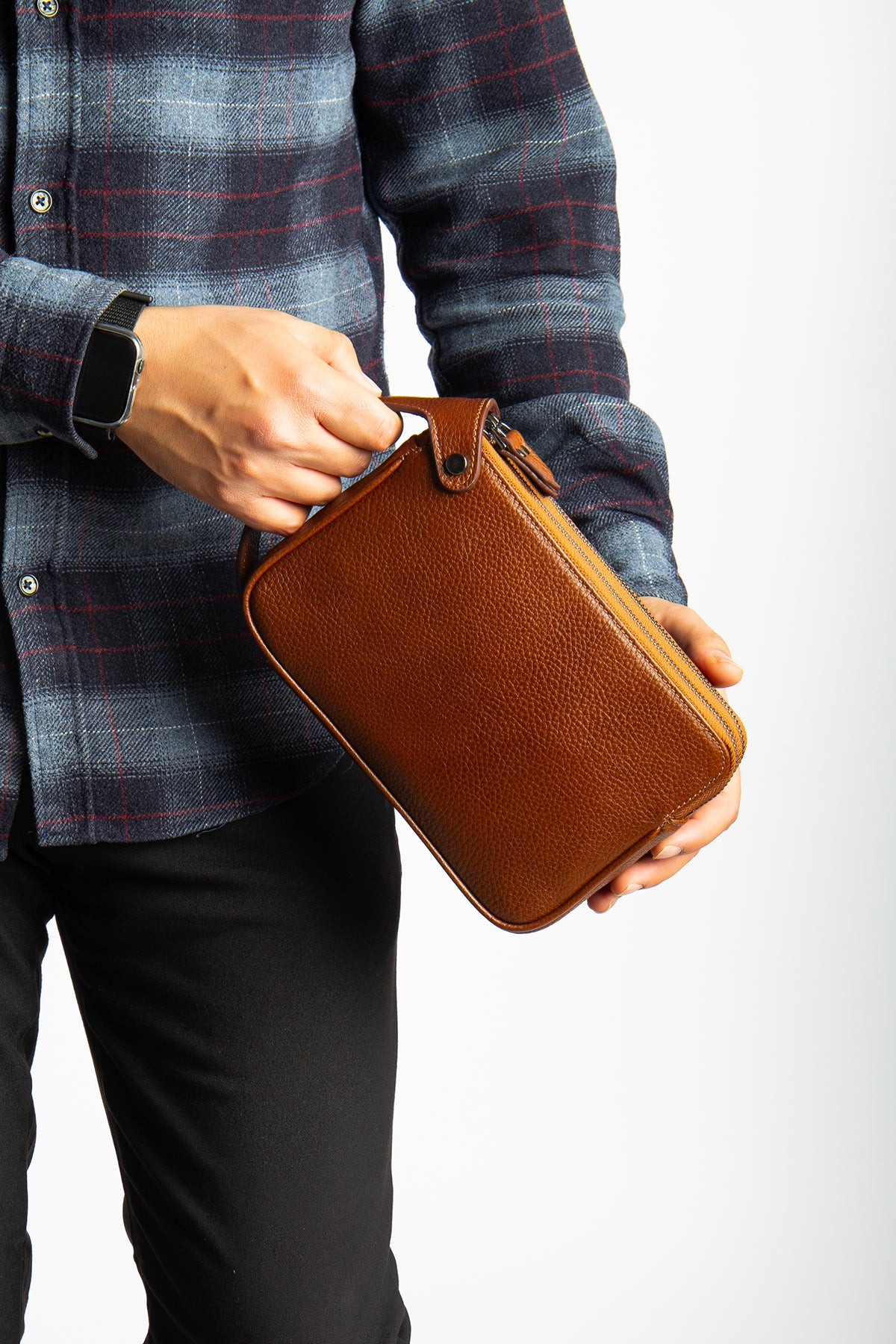 Raul Hakiki Deri Fermuarlı Portföy