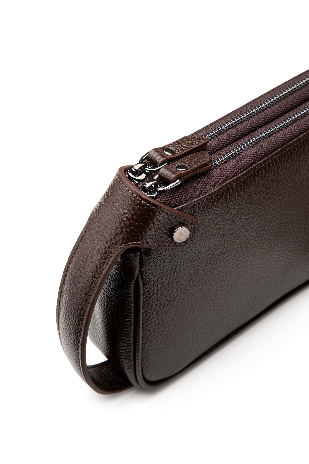 Raul Hakiki Deri Fermuarlı Portföy