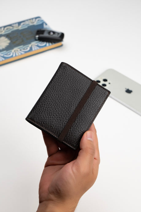 Niki Leather Alex Gerçek Deri Unisex Kartlık Cüzdan