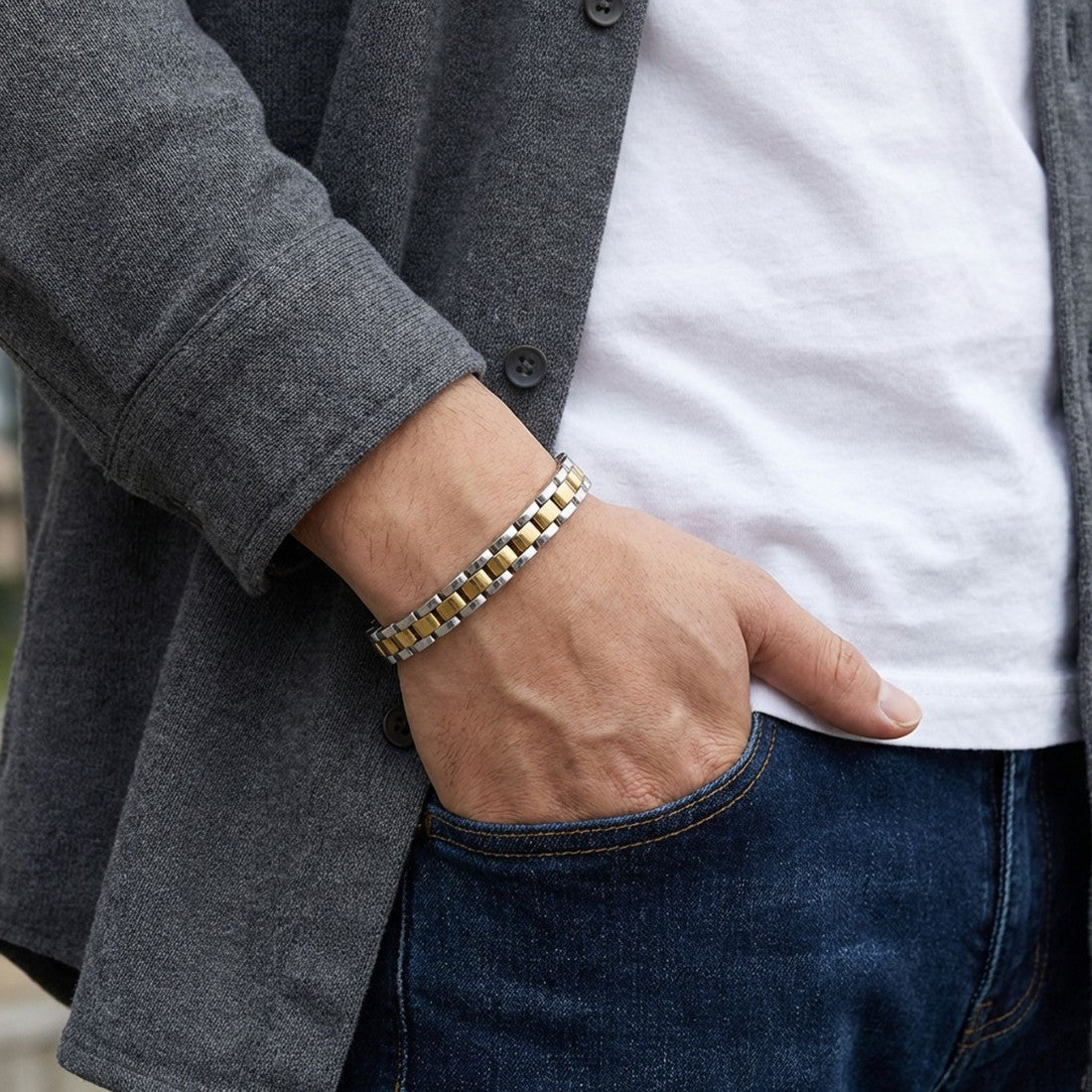 Dune Full Çelik Bileklik