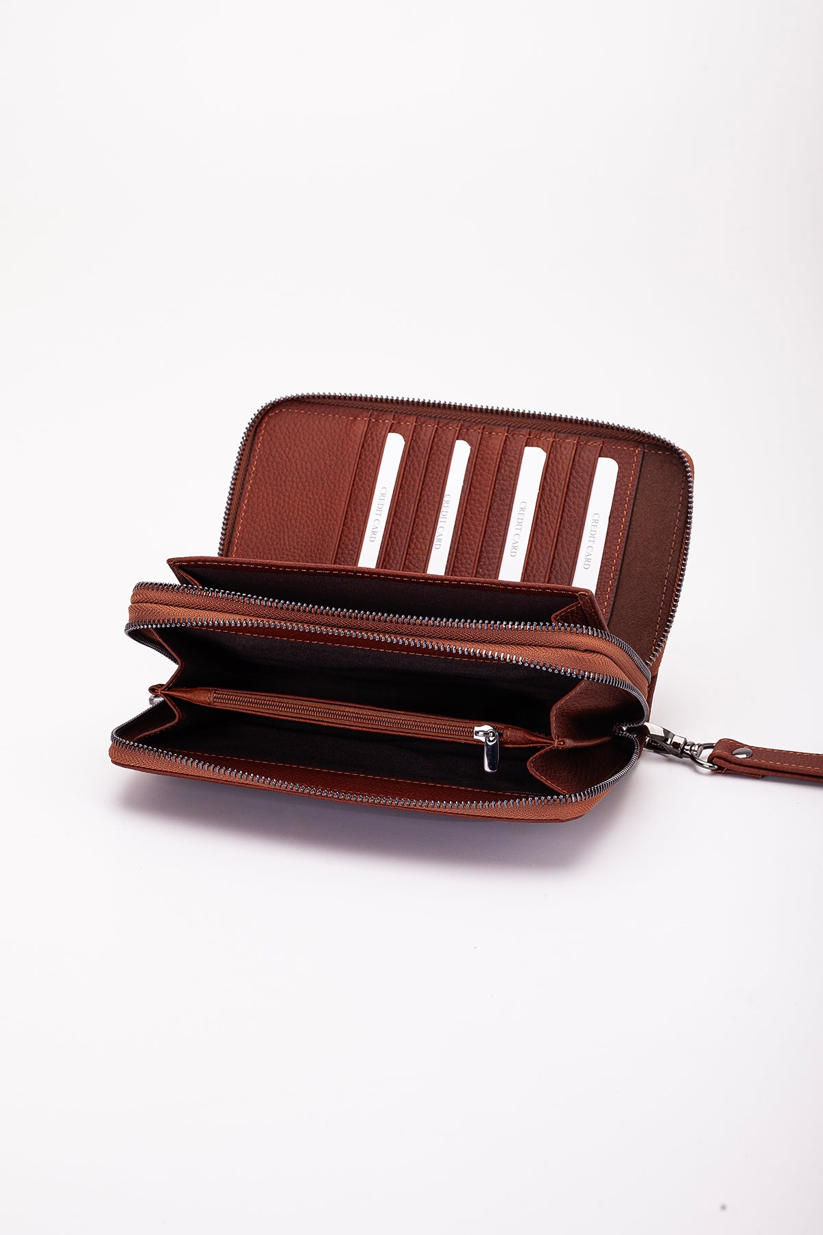 Morata Hakiki Deri Fermuarlı Portföy El Çantası