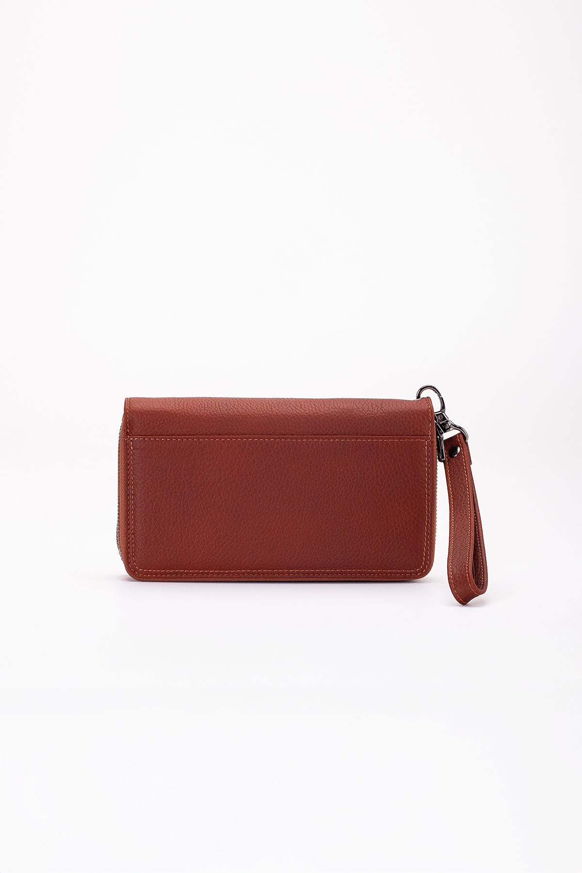 Morata Hakiki Deri Fermuarlı Portföy El Çantası