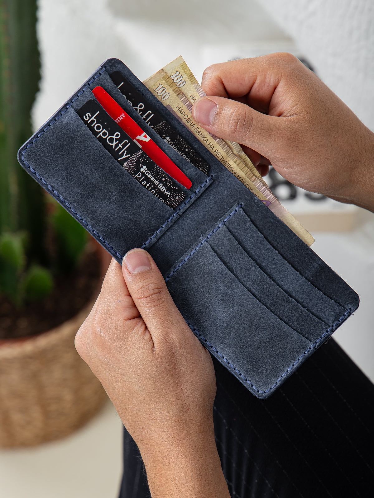 Niki Leather Valerin Klasik Deri Cüzdan