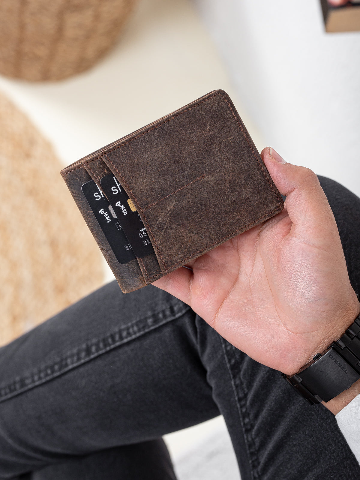 Jino Hakiki Deri Cüzdan