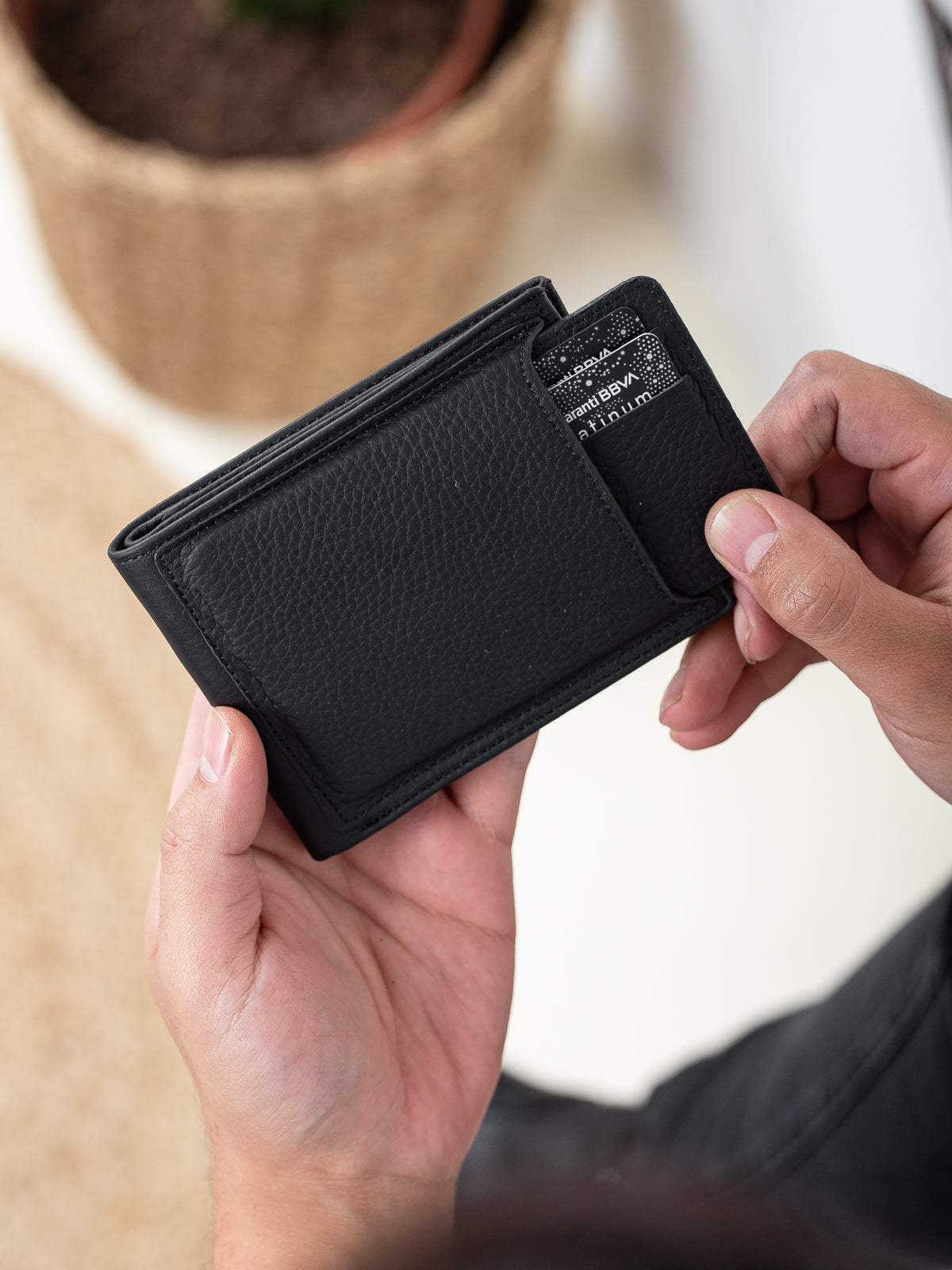 Vintage Hakiki Deri Cüzdan – Visca