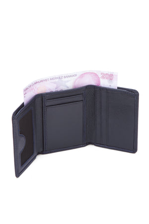 Niki Leather Gomez Vintage Deri Mıknatıs Kapaklı Unisex Kartlık Cüzdan