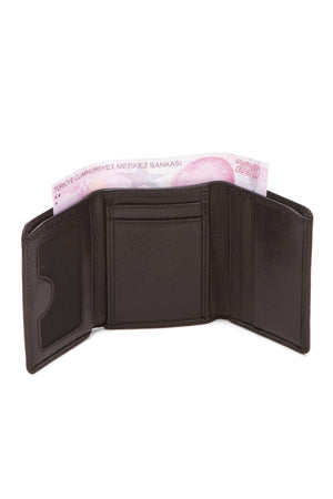 Niki Leather Gomez Vintage Deri Mıknatıs Kapaklı Unisex Kartlık Cüzdan